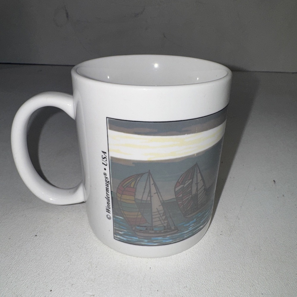 Wondermugs M‎ Ware Lighthouse Coffee Tea Mug 12 oz